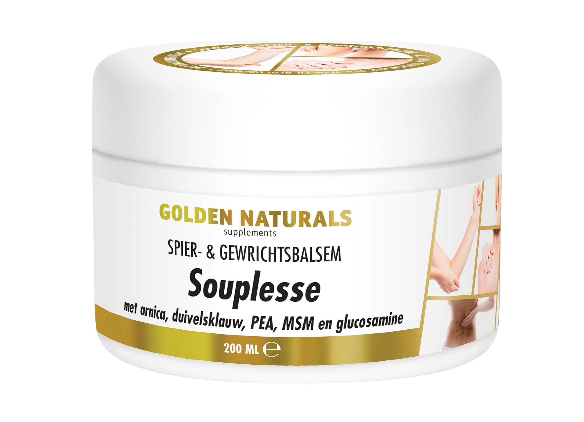 Golden Naturals Golden Natural Souplesse Muskel- und Gelenkbalsam (200 Ml)