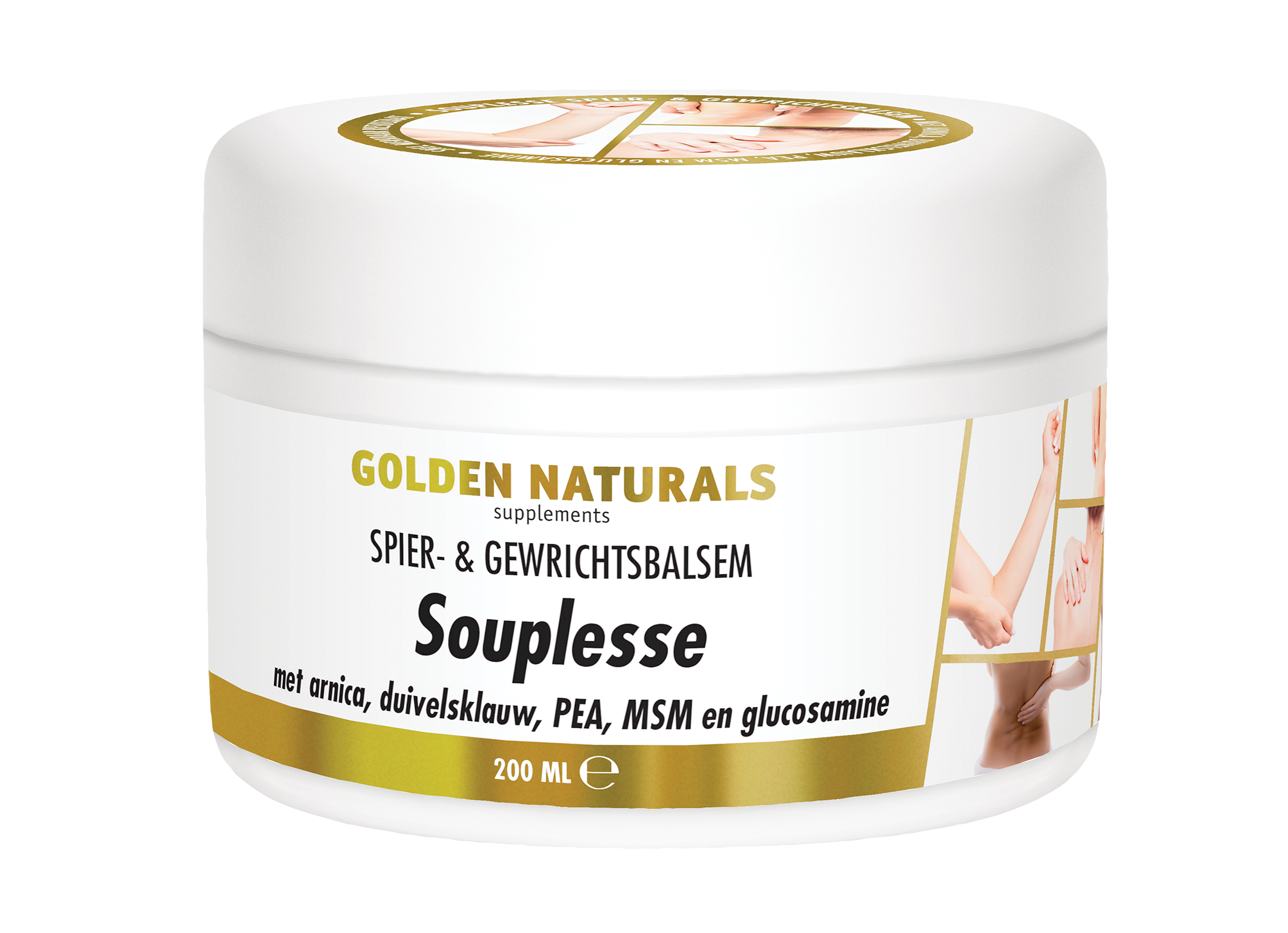 Golden Naturals Golden Naturals Geschmeidigkeit Muskel- & Gelenkbalsam (200 Milliliter)