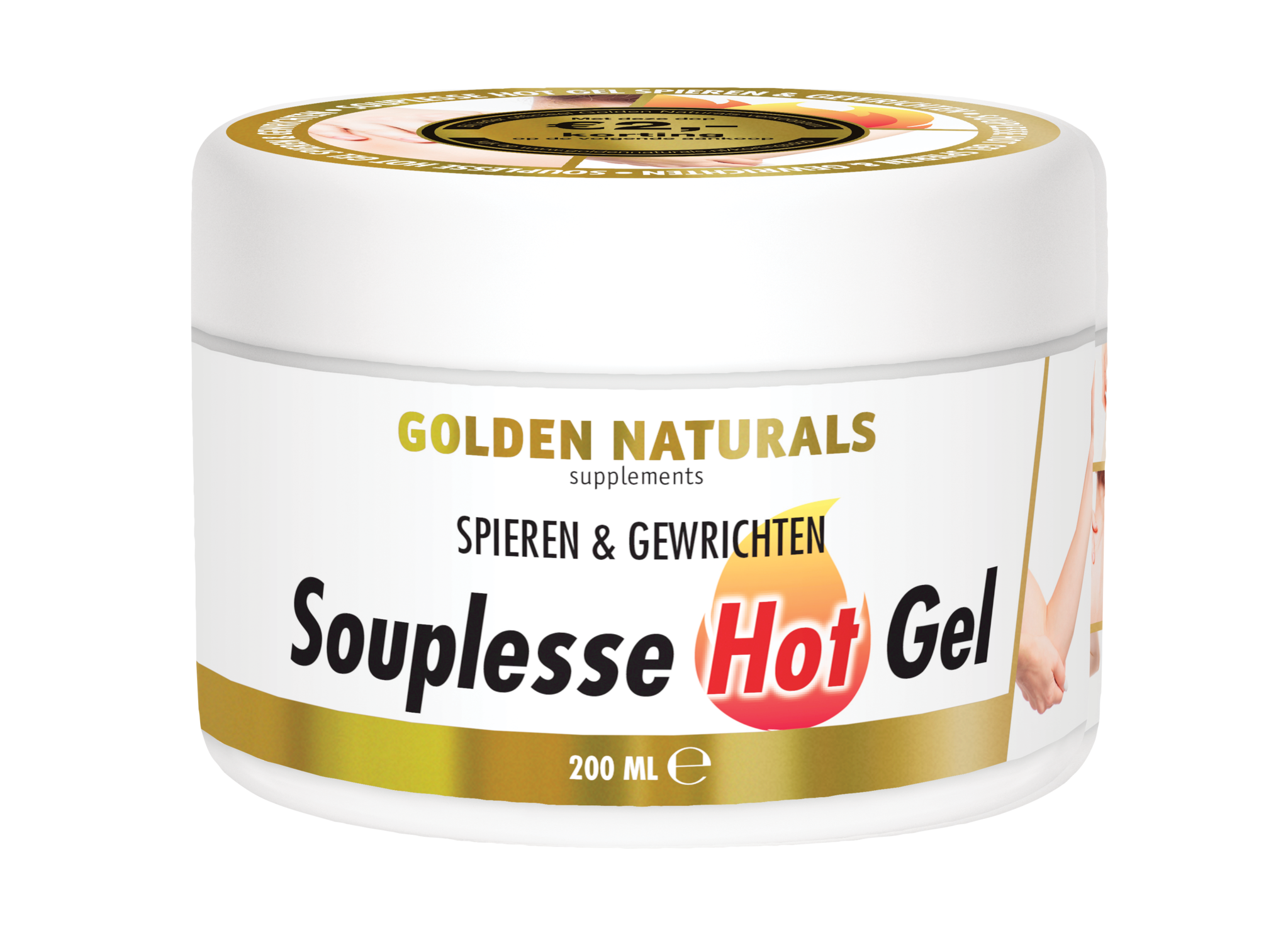 Golden Naturals Geschmeidigkeits-Heißgel (200 Ml)