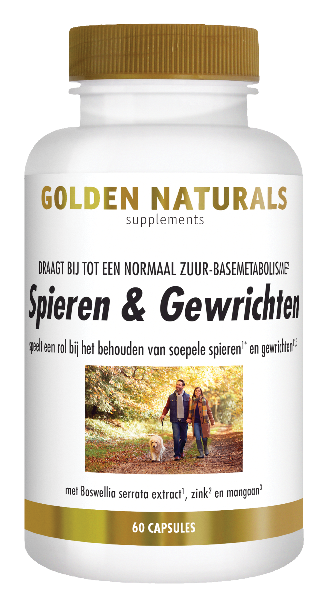 Golden Naturals Muskeln und Gelenke (60 Caps)