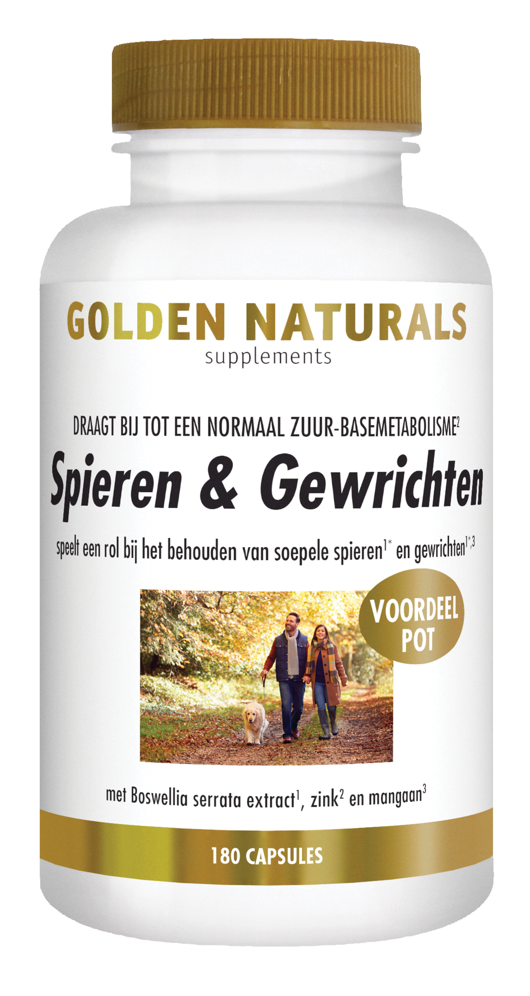 Golden Naturals Muskeln und Gelenke (180 Caps)