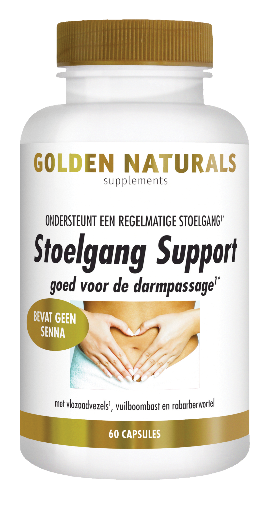 Golden Naturals Golden Naturals Unterstützung beim Stuhlgang (60 Kapseln)