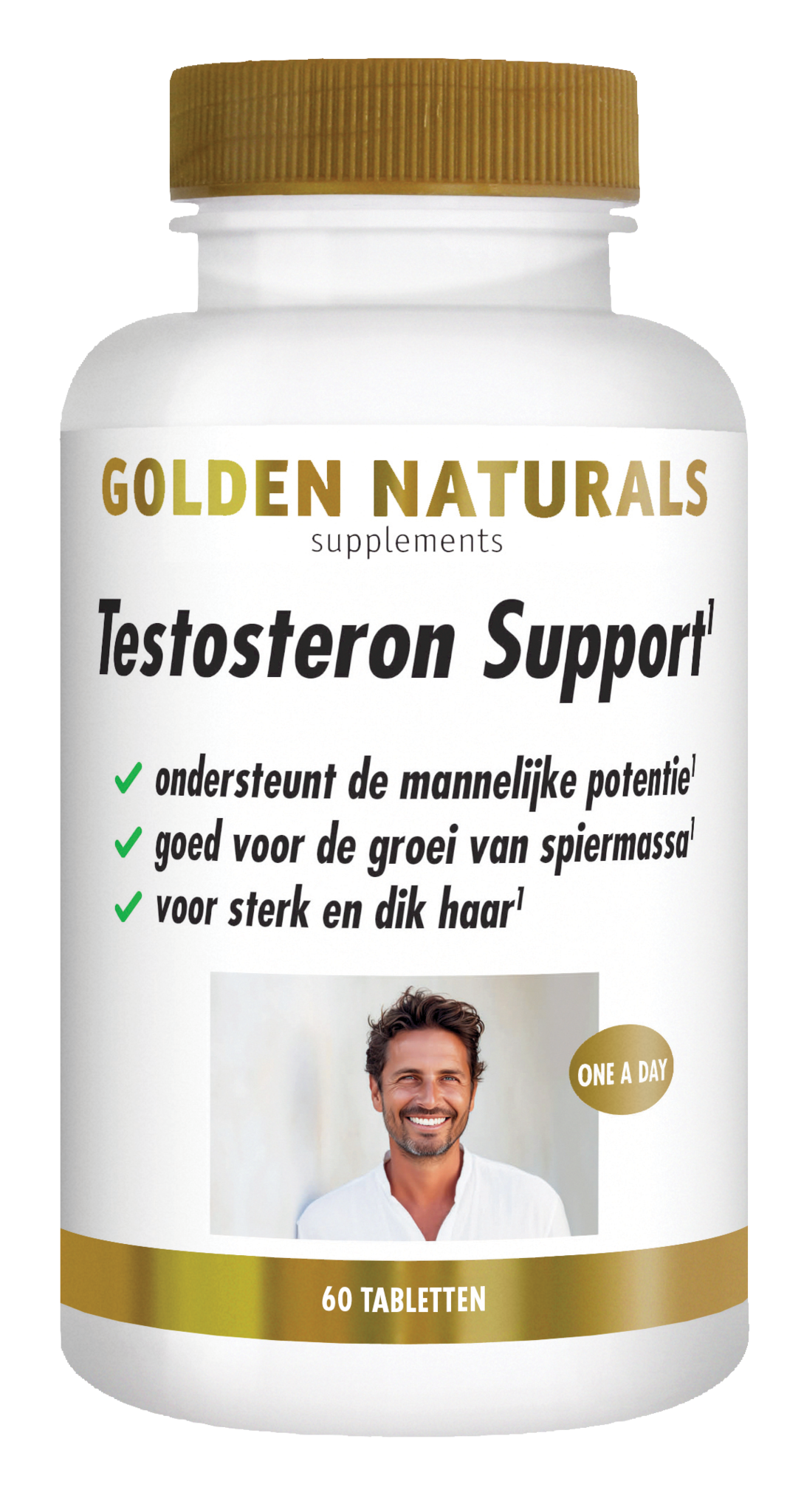 Golden Naturals Testosteronunterstützung (60 Tab)
