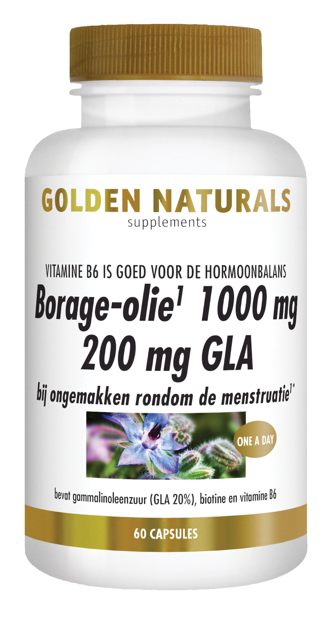 Golden Naturals Borretschöl (60 Caps)