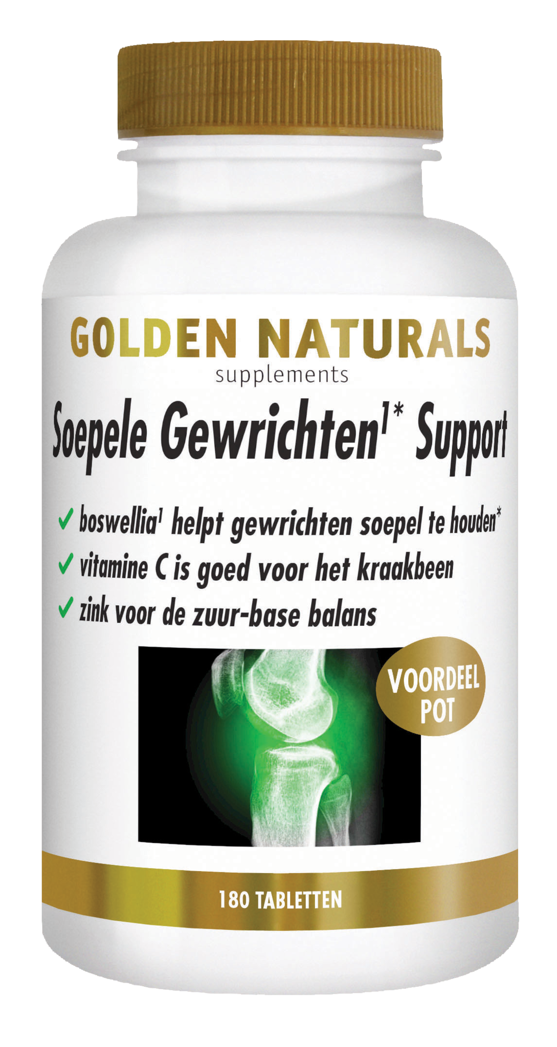 Golden Naturals Geschmeidige Gelenkunterstützung (180 Tab)