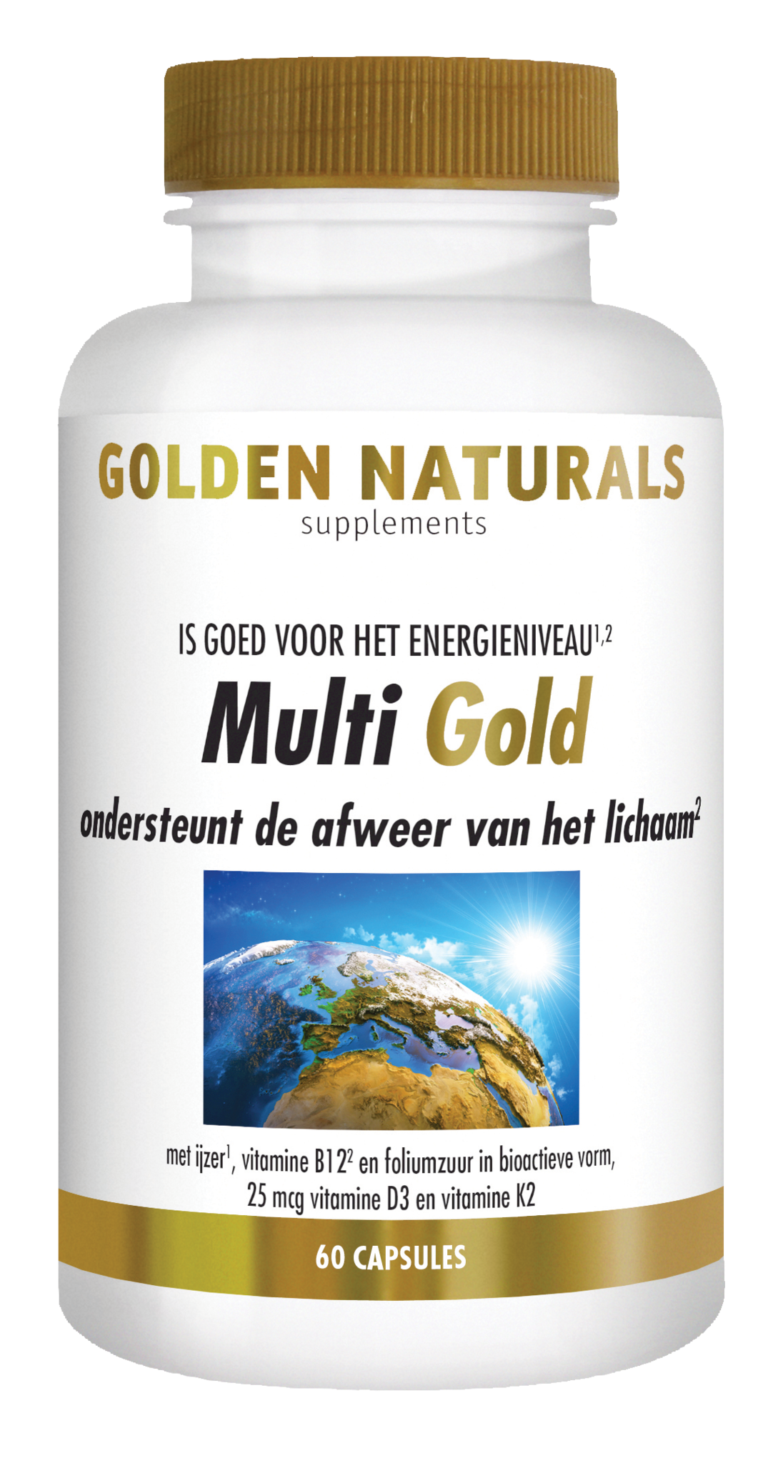 Golden Naturals Golden Naturals Multi Gold (60 Vegetarische Kapseln)