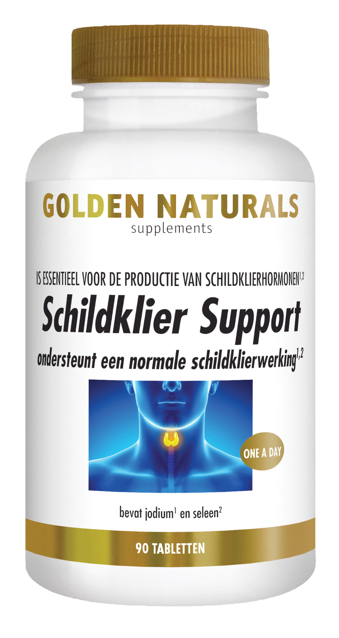 Golden Naturals Golden Naturals Schilddrüsenunterstützung (90 Tabletten)