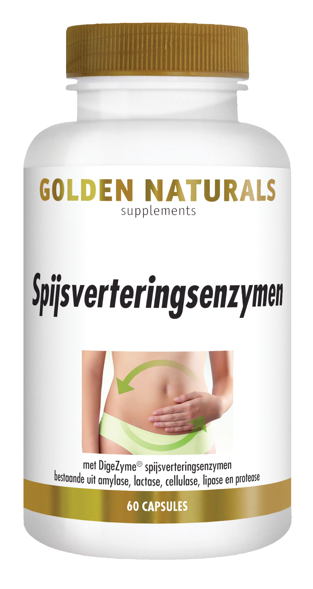 Golden Naturals Golden Naturals Verdauungsenzyme (60 vegetarische Kapseln)