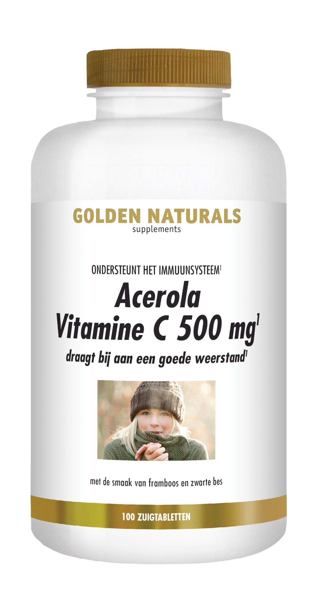 Golden Naturals AceRola Vitamin C 500 mg (100 Lutschtab)