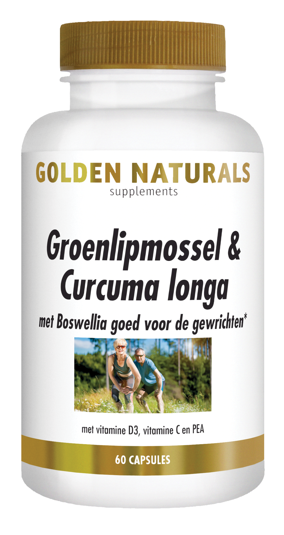 Golden Naturals Golden Naturals Grünlippmuschel & Curcuma longa (60 Kapseln)