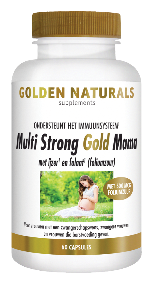 Golden Naturals Golden Naturals Multi Strong Gold Mama (60 Vegetarische Kapseln)