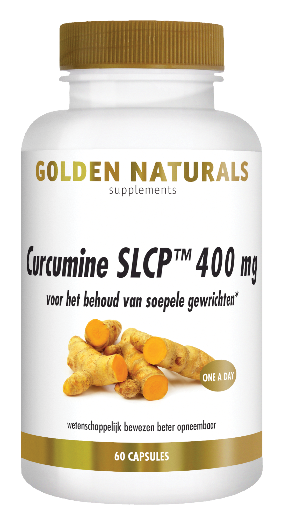 Golden Naturals Curcumin SLCP 400 mg (60 VCaps)