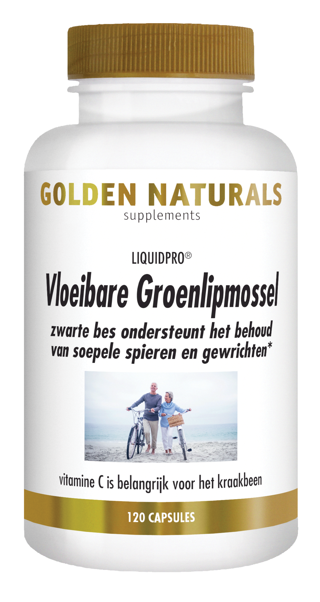 Golden Naturals Golden Naturals Flüssige Grünlippmuschel (120 Kapseln)