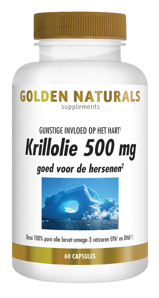Golden Naturals Krillöl 500 mg (60 Caps)