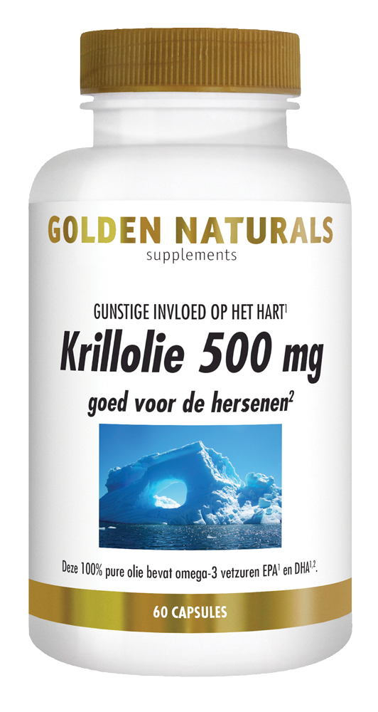 Golden Naturals Golden Naturals Krillöl 500 mg (60 Kapseln)