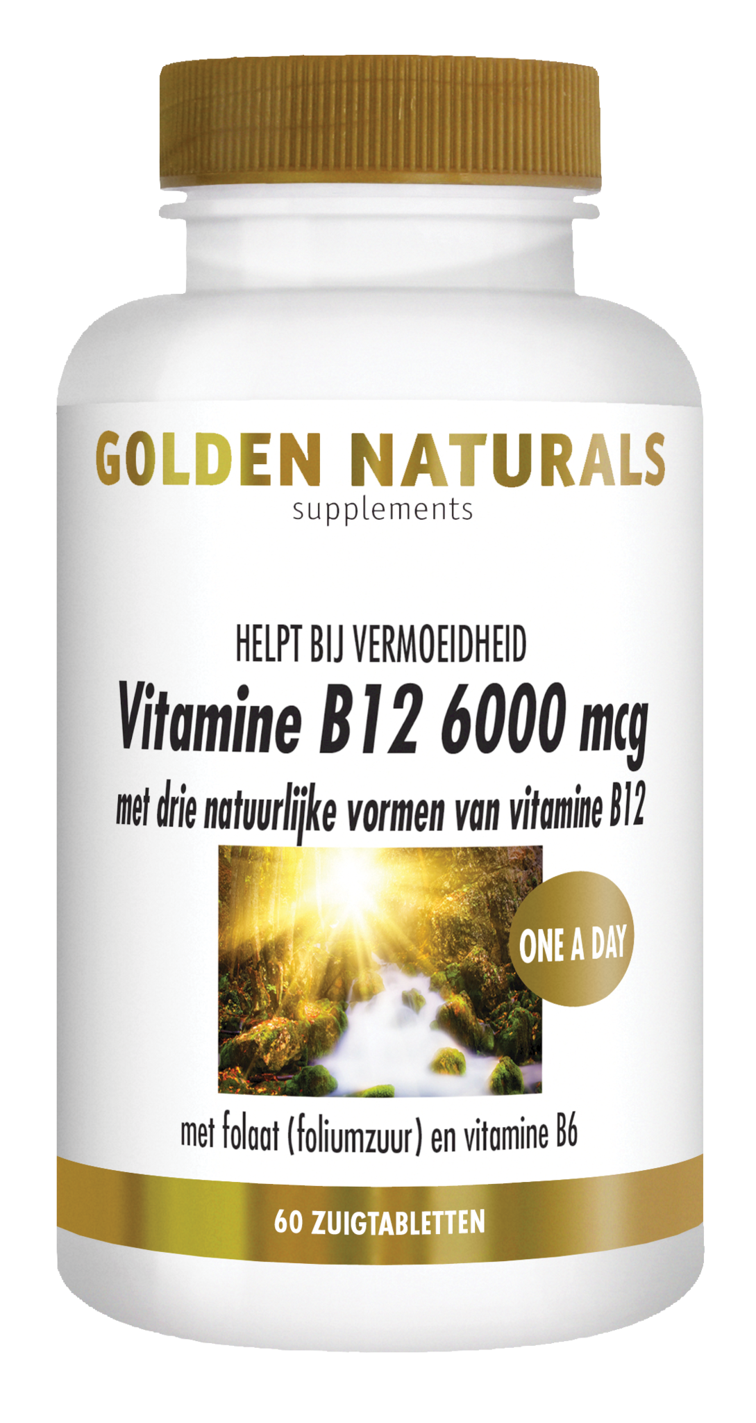 Golden Naturals Golden Naturals Vitamin B12 6000mcg Vega (60 Lutschtabletten)