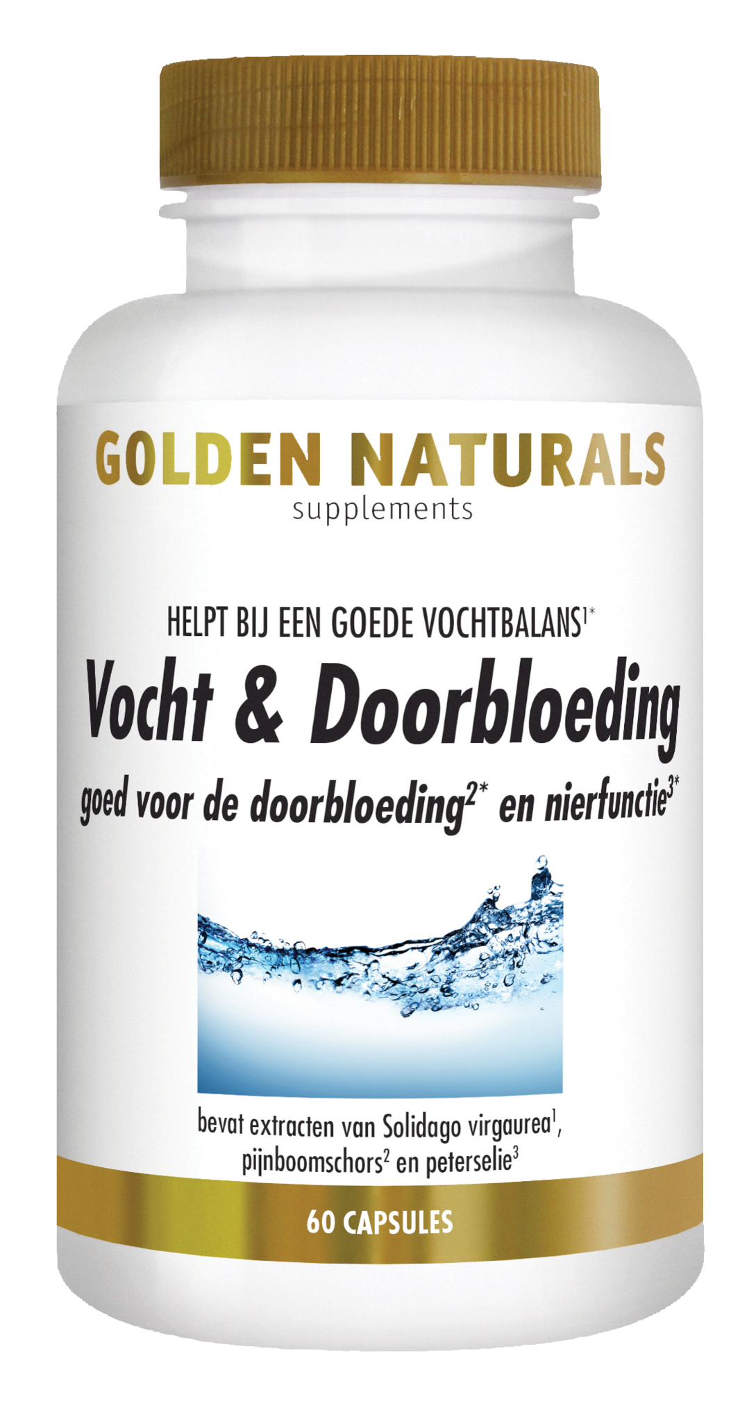 Golden Naturals Golden Naturals Feuchtigkeit & Durchblutung (60 Kapseln)