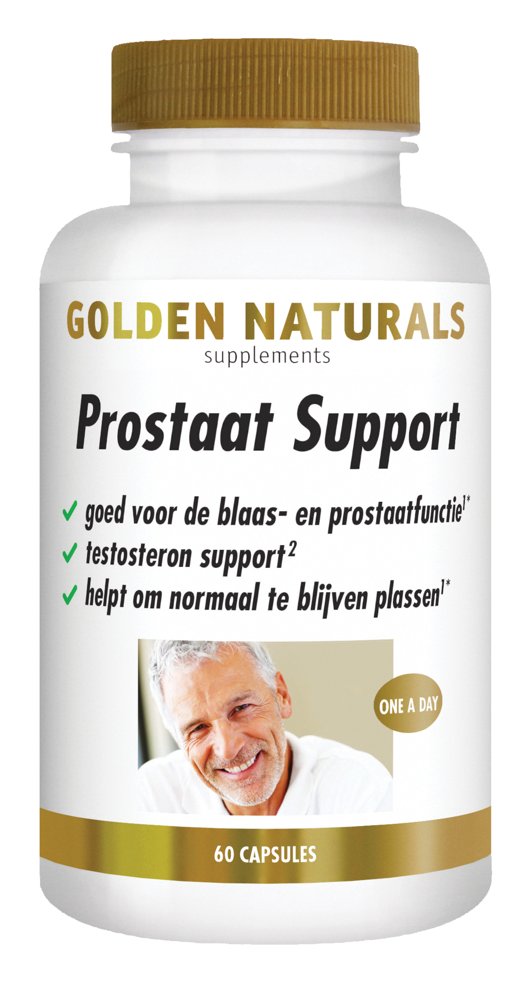 Golden Naturals Golden Naturals Prostataunterstützung (60 Kapseln)