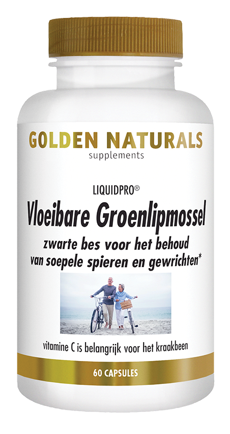 Golden Naturals Flüssiges Grünlippmuschelgold (60 Caps)