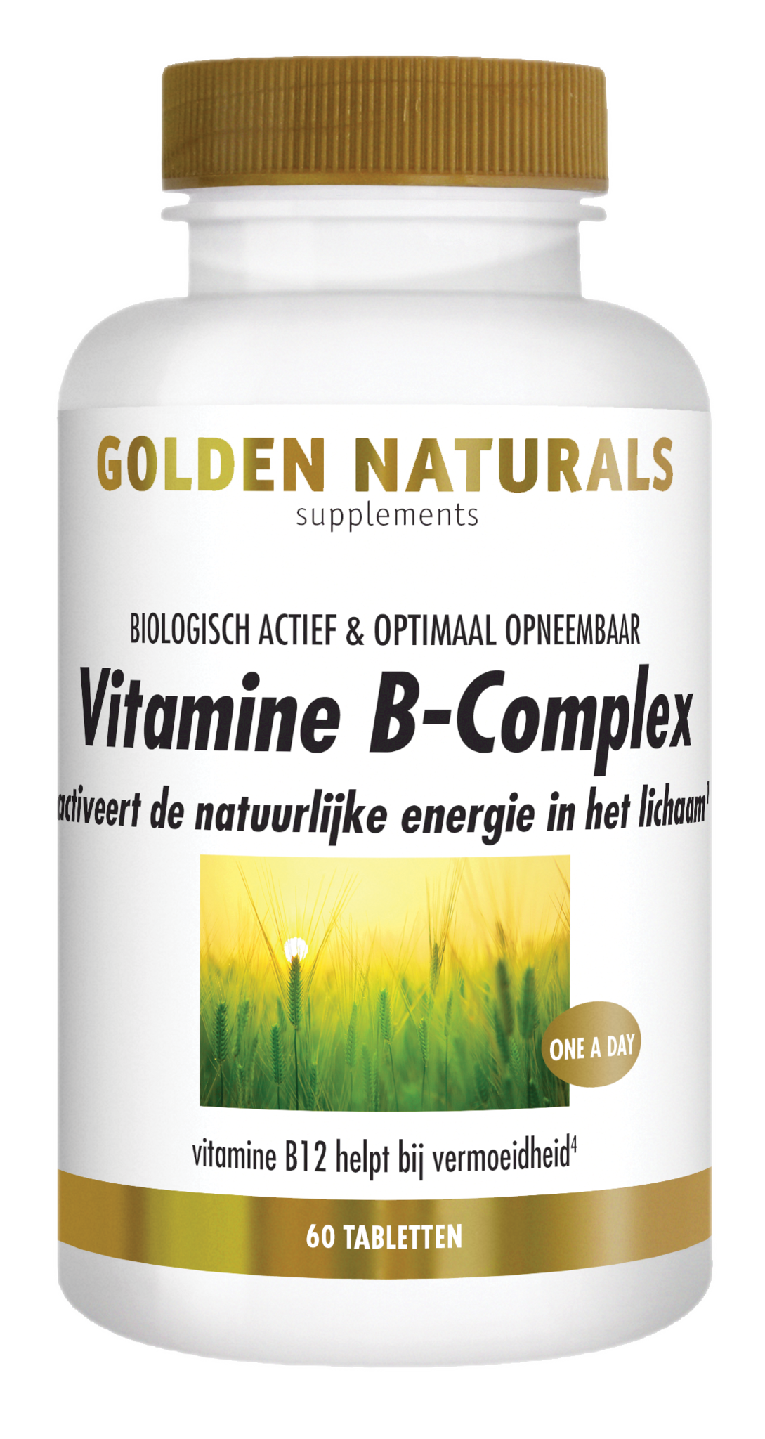 Golden Naturals Vitamin B-Komplex (60 Tab)