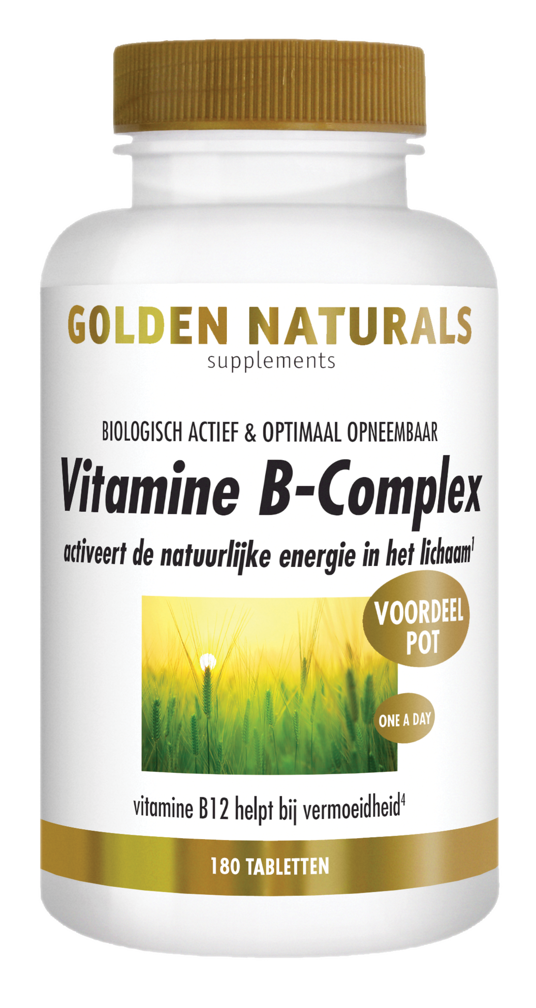 Golden Naturals Vitamin B-Komplex (180 Tab)