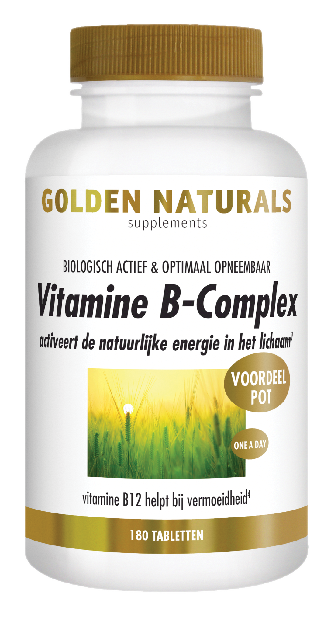 Golden Naturals Golden Naturals Vitamin B-Komplex (180 Tabletten)