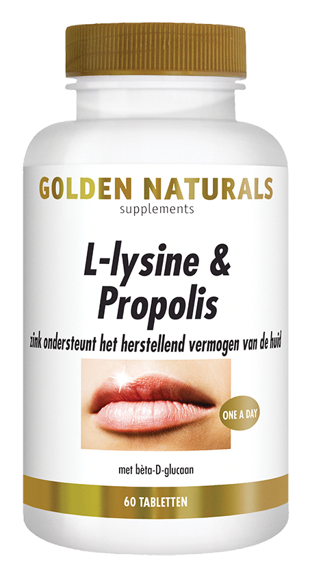 Golden Naturals L-Lysin & Propolis (60 VCaps)