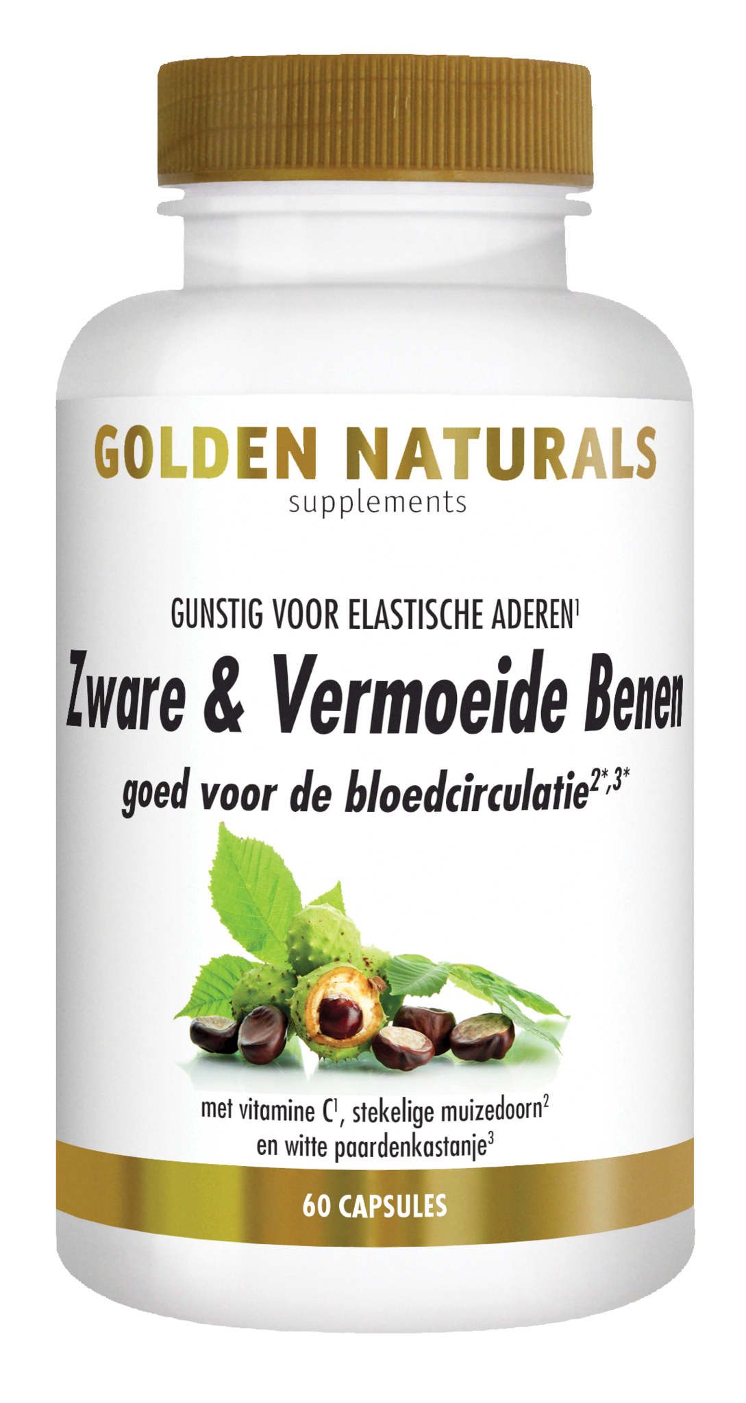 Golden Naturals Schwere und müde Beine (60 VCaps)