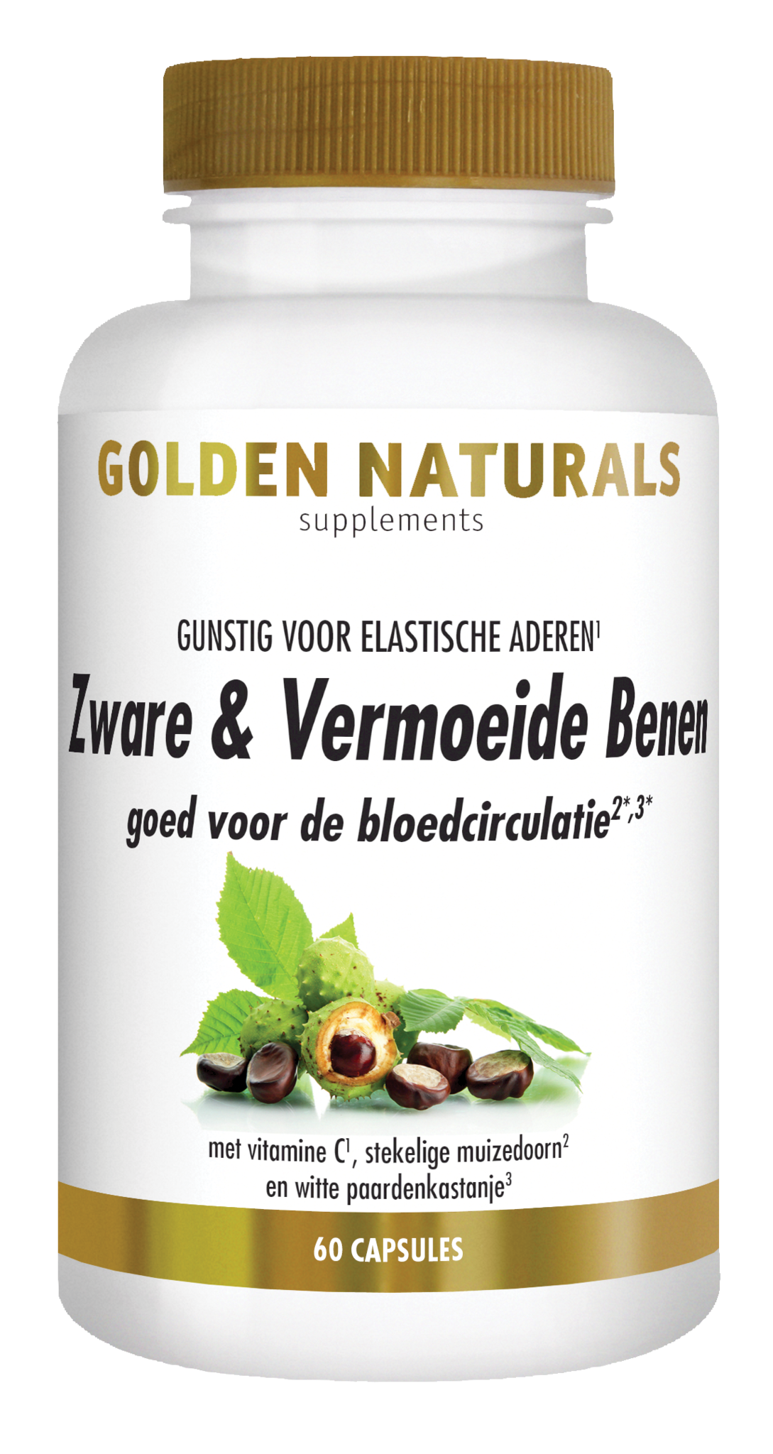 Golden Naturals Golden Naturals Schwere und müde Beine (60 vegetarische Kapseln)