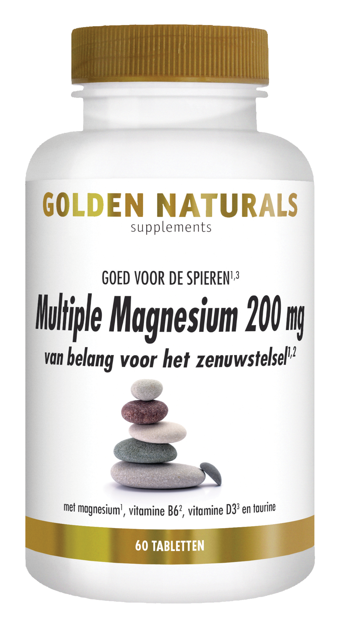 Golden Naturals Multiple Magnesium 200 mg (60 Tab)