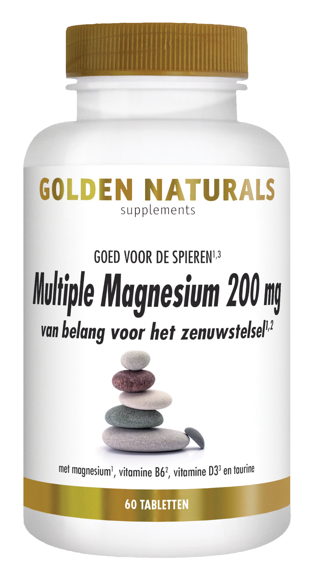 Golden Naturals Golden Naturals Multiple Magnesium 200 mg (60 Tabletten)