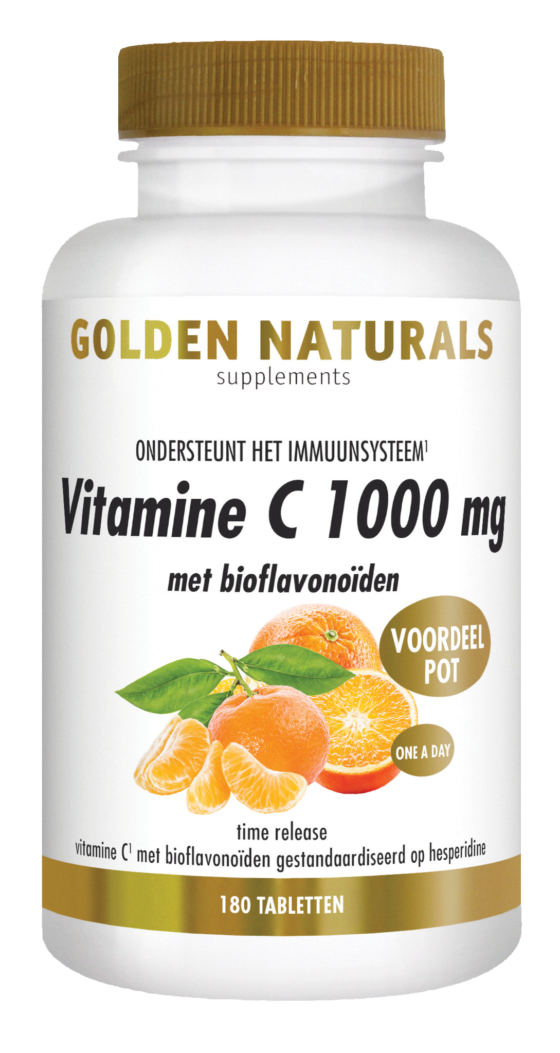 Golden Naturals Golden Naturals Vitamin C 1000 Bioflavonoide (180 Tabletten)
