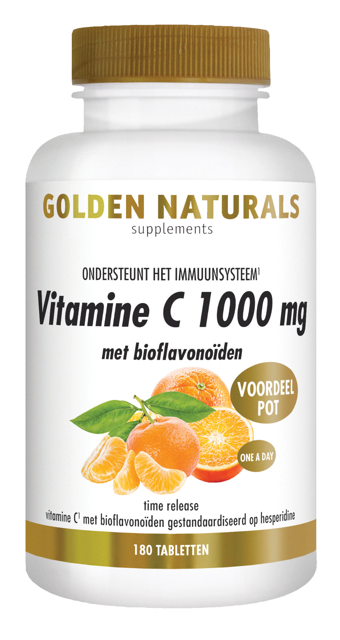 Golden Naturals Golden Naturals Vitamin C 1000 Bioflavonoide (180 Tab)
