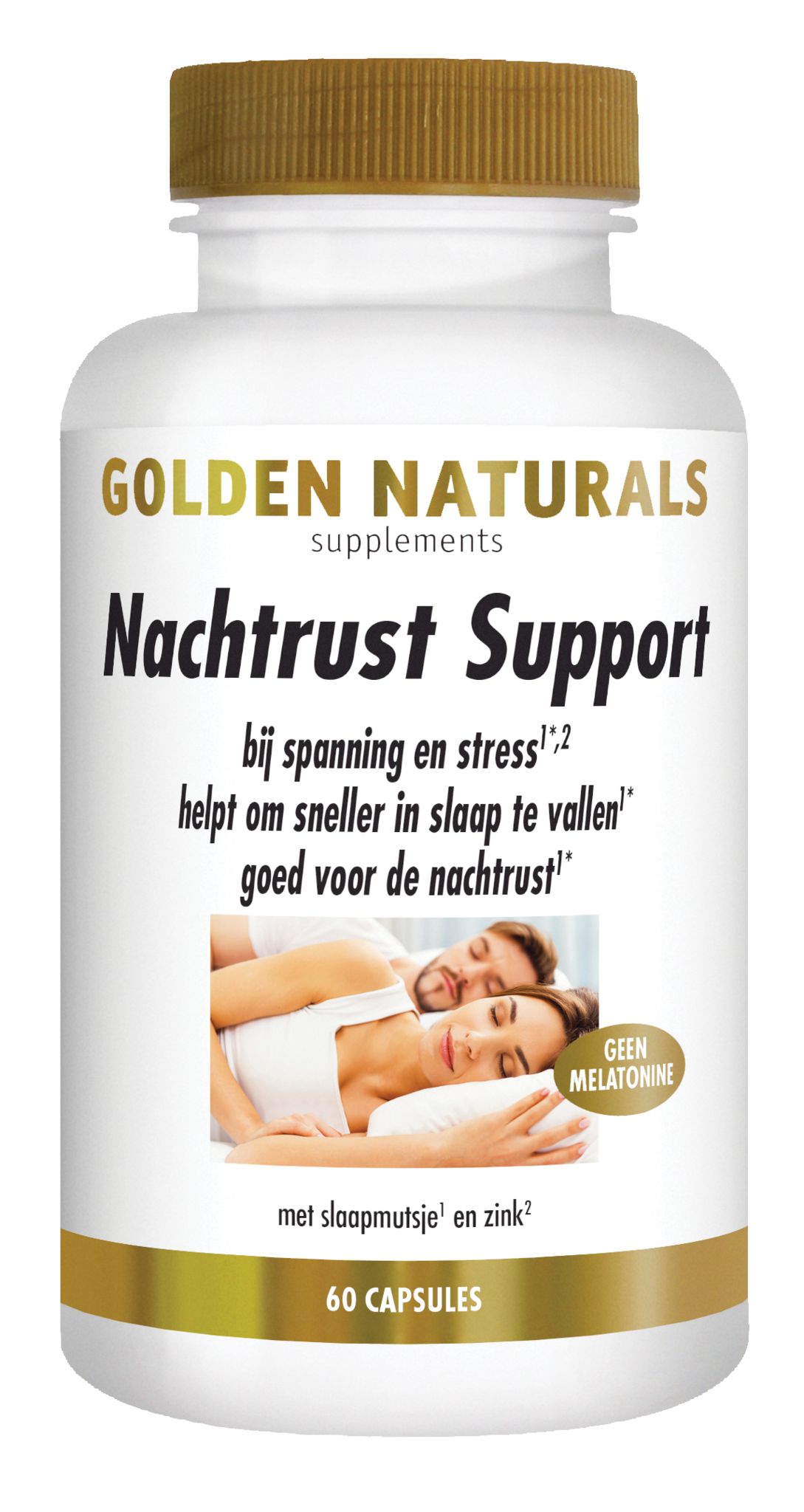 Golden Naturals Golden Naturals Unterstützung beim Nachtschlaf (60 Kapseln)