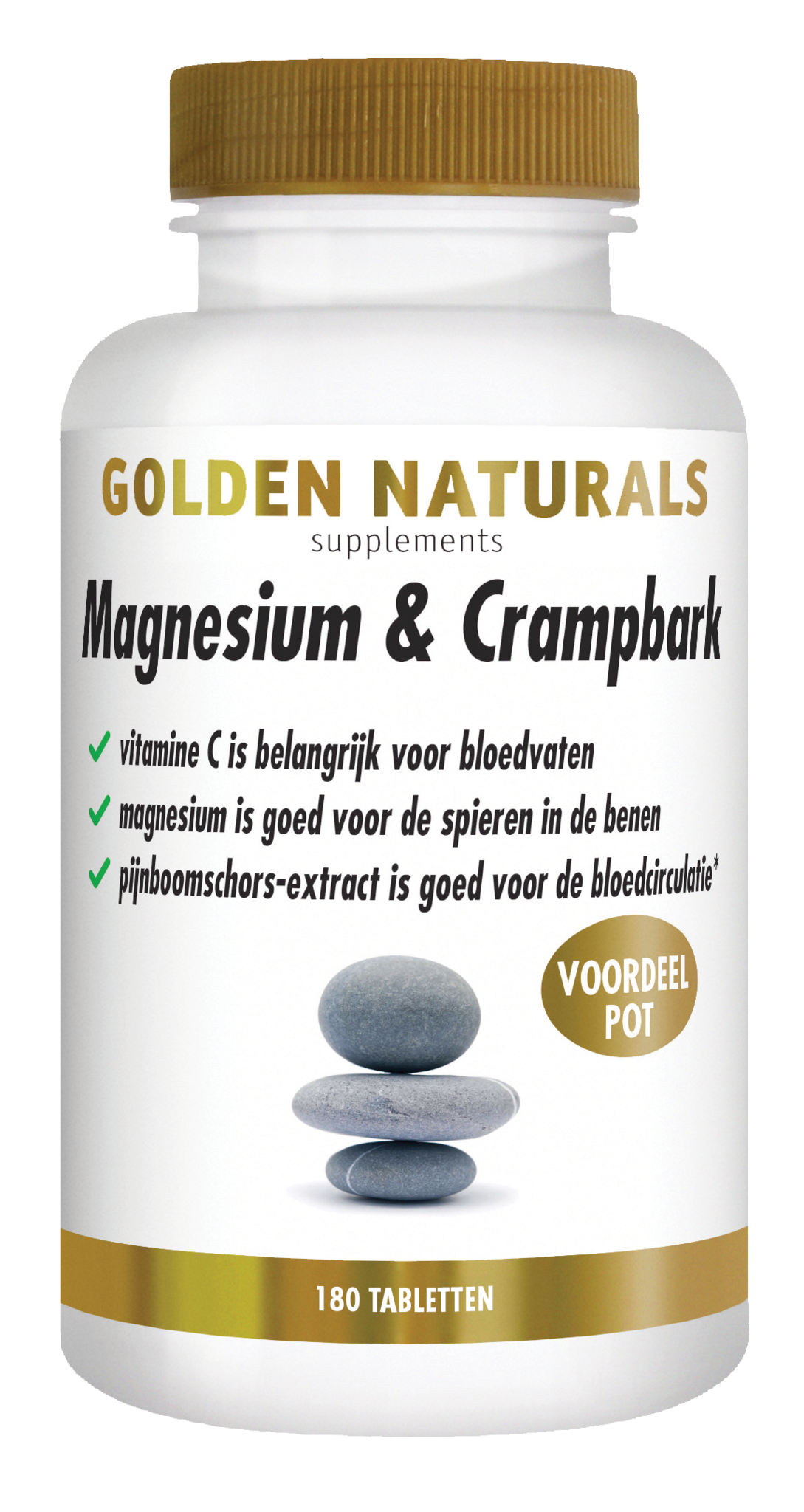 Golden Naturals Golden Naturals Magnesium & Krämpfe (180 Tabletten)