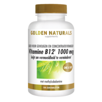 Golden Naturals Golden Naturals Vitamin B12 1000µg vegan (100 Lutschtab)