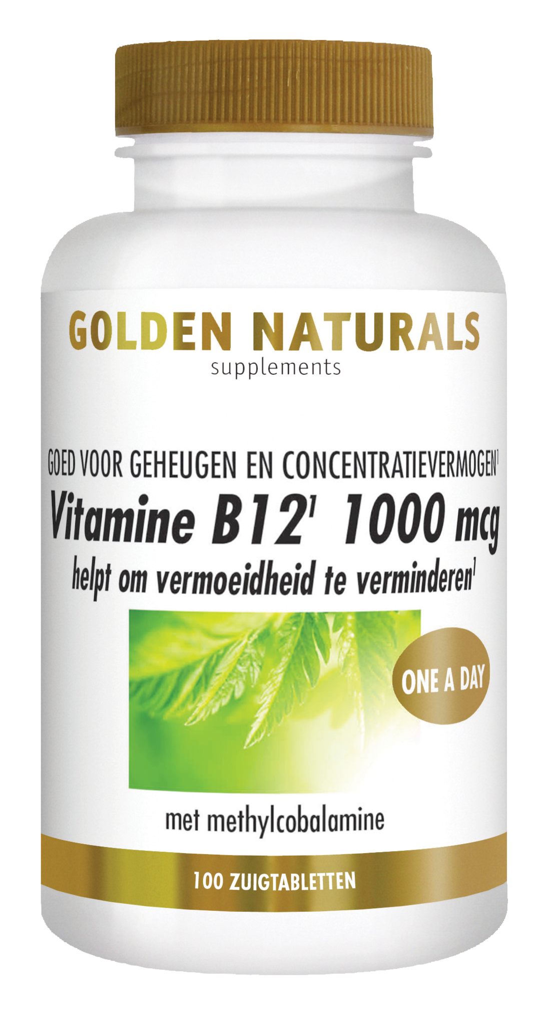 Golden Naturals Golden Naturals Vitamin B12 1000mcg vegan (100 Lutschtabletten)