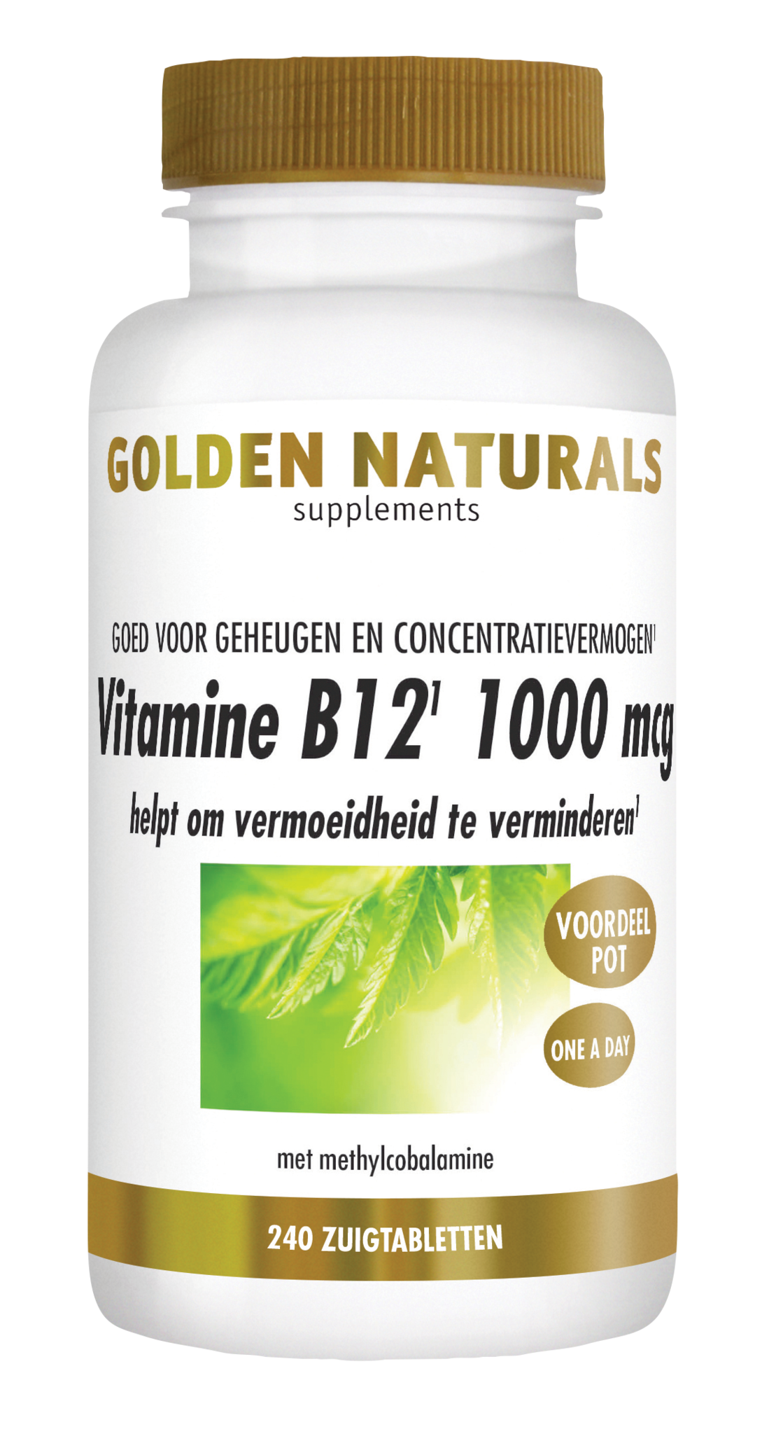 Golden Naturals Vitamin B12 1000µg vegan (240 Lutschtab)