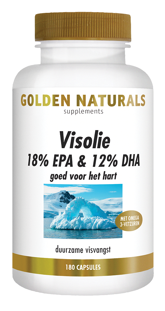Golden Naturals Fischöl 18 % EPA 12 % DHA (180 Caps)