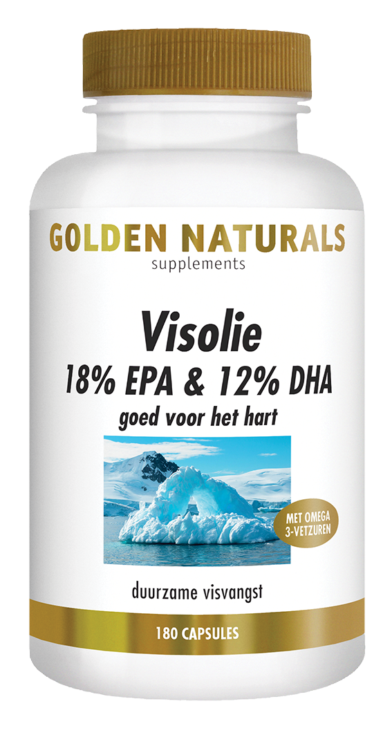 Golden Naturals Golden Naturals Fischöl 18 % EPA 12 % DHA (180 Kapseln)