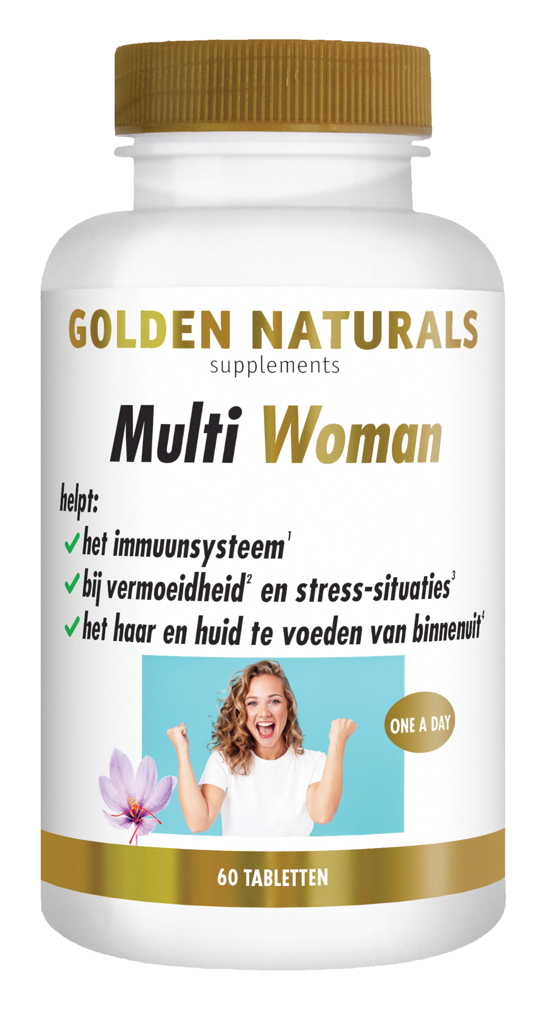 Golden Naturals Golden Naturals Multi Woman (60 Tabletten)