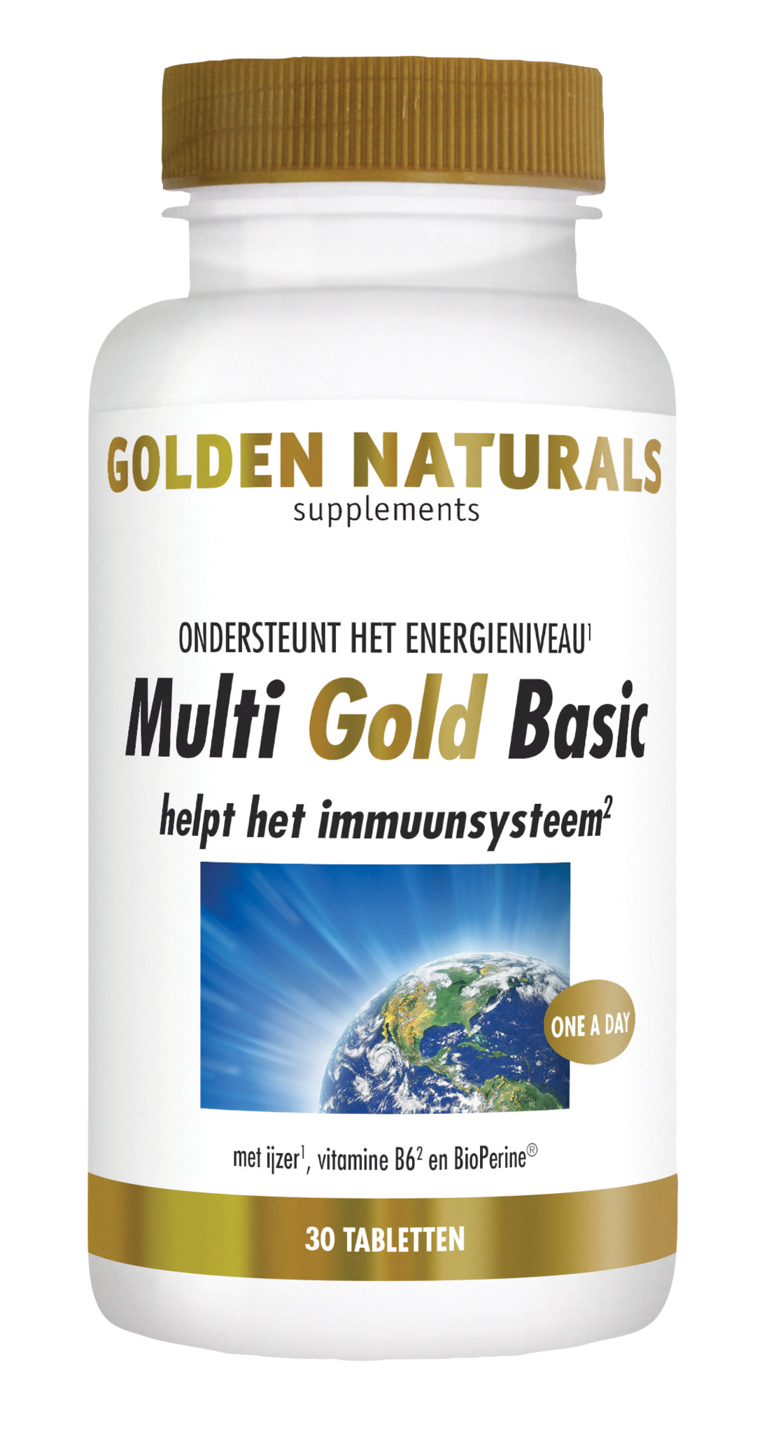 Golden Naturals Golden Naturals Multi Strong Gold Basic (30 Tabletten)