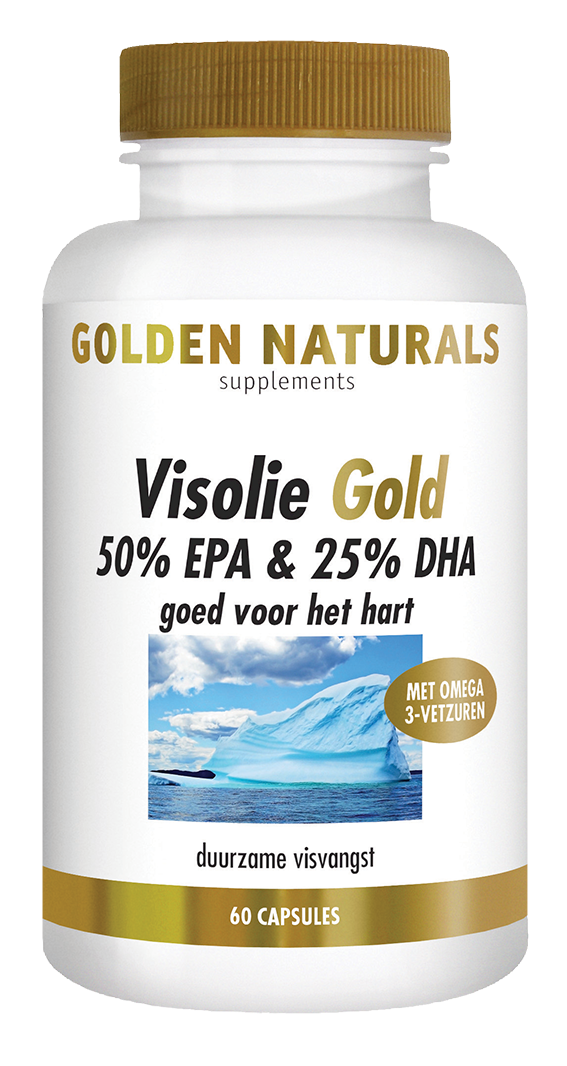 Golden Naturals Golden Naturals Fischölgold 50 % EPA und 25 % DHA (60 Kapseln)