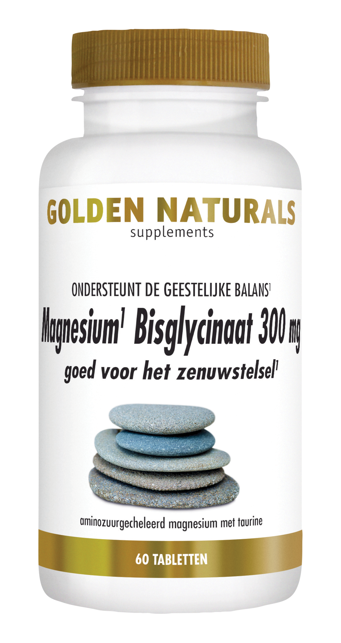Golden Naturals Golden Naturals Magnesiumbisglycinat 300 mg vegan (60 Tabletten)