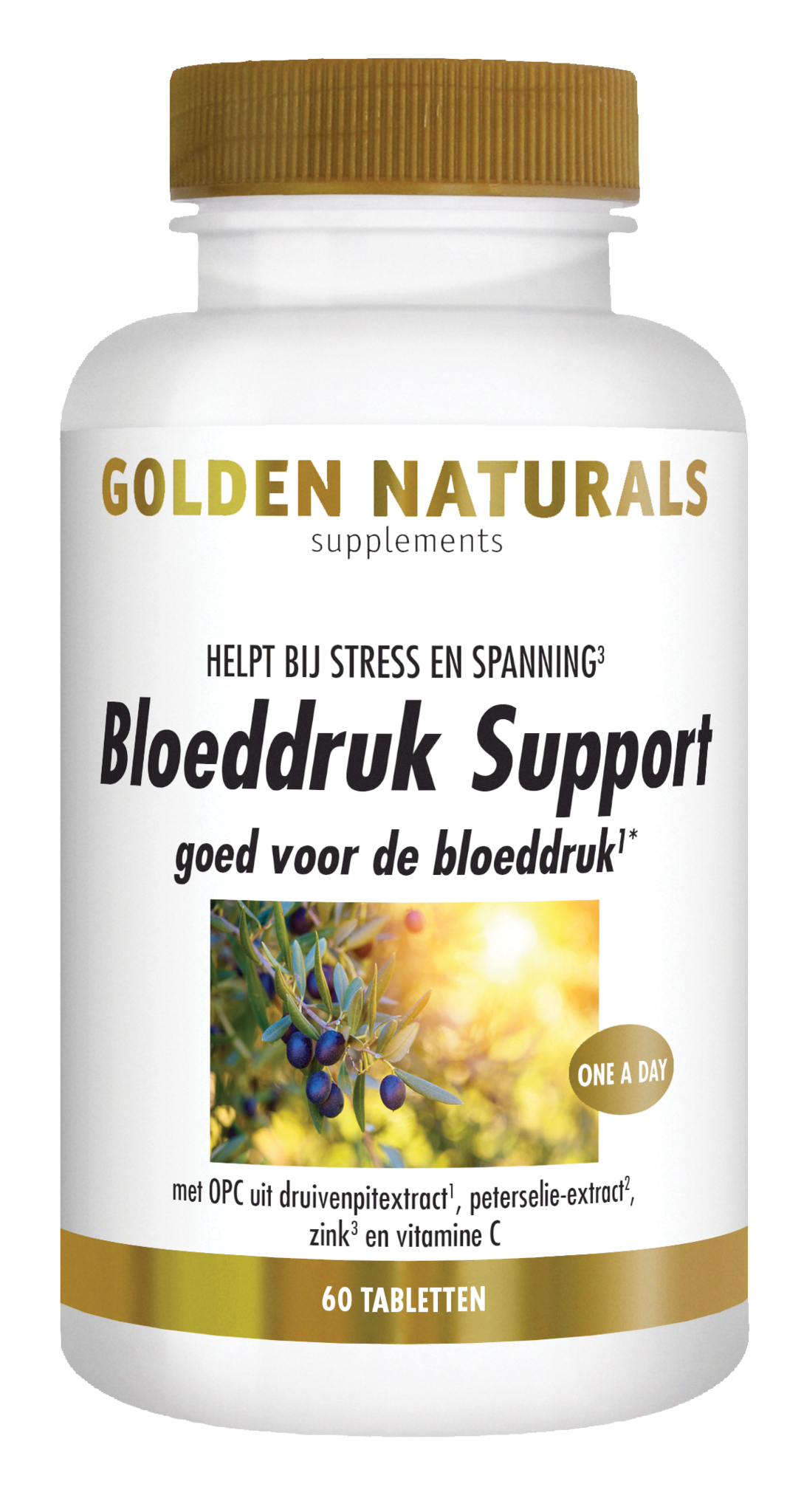 Golden Naturals Blutdruckunterstützung (60 Tab)