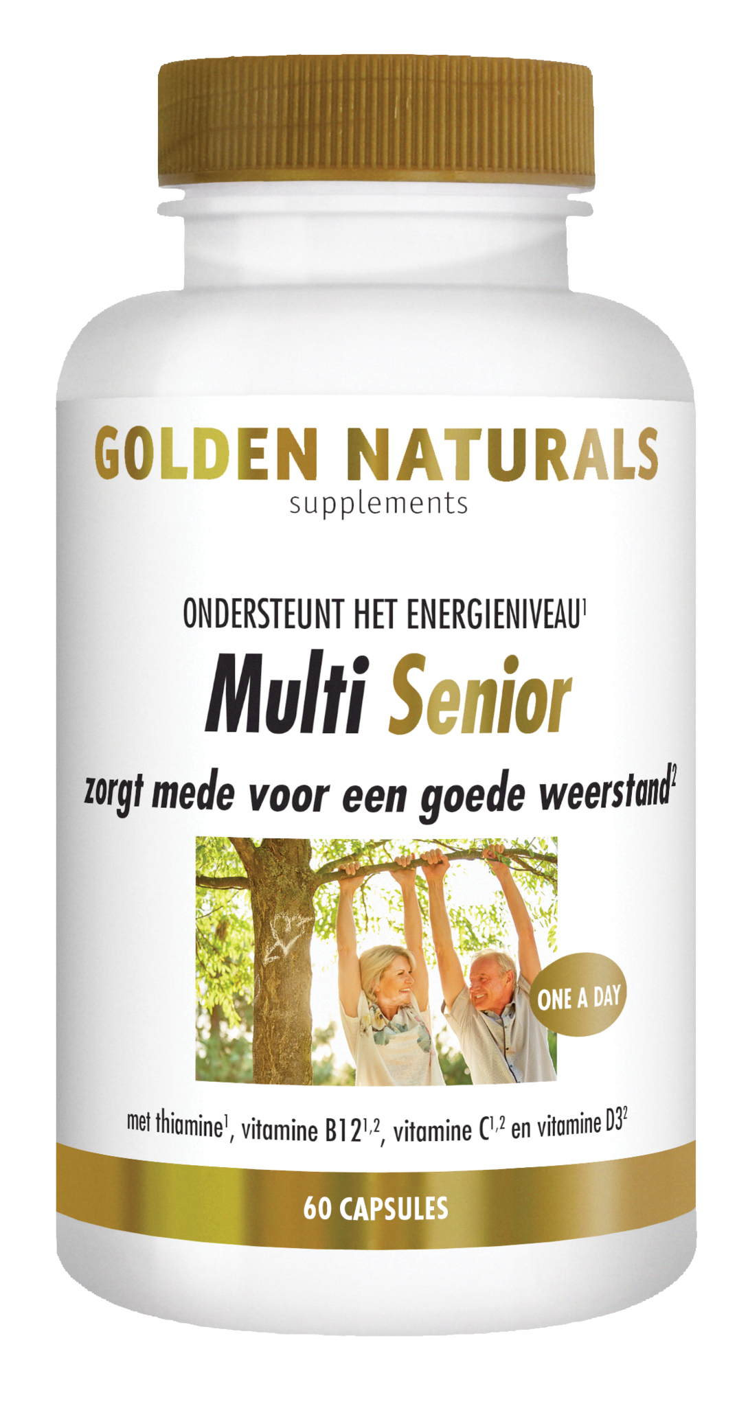 Golden Naturals Golden Naturals Multi Senior (60 Kapseln)