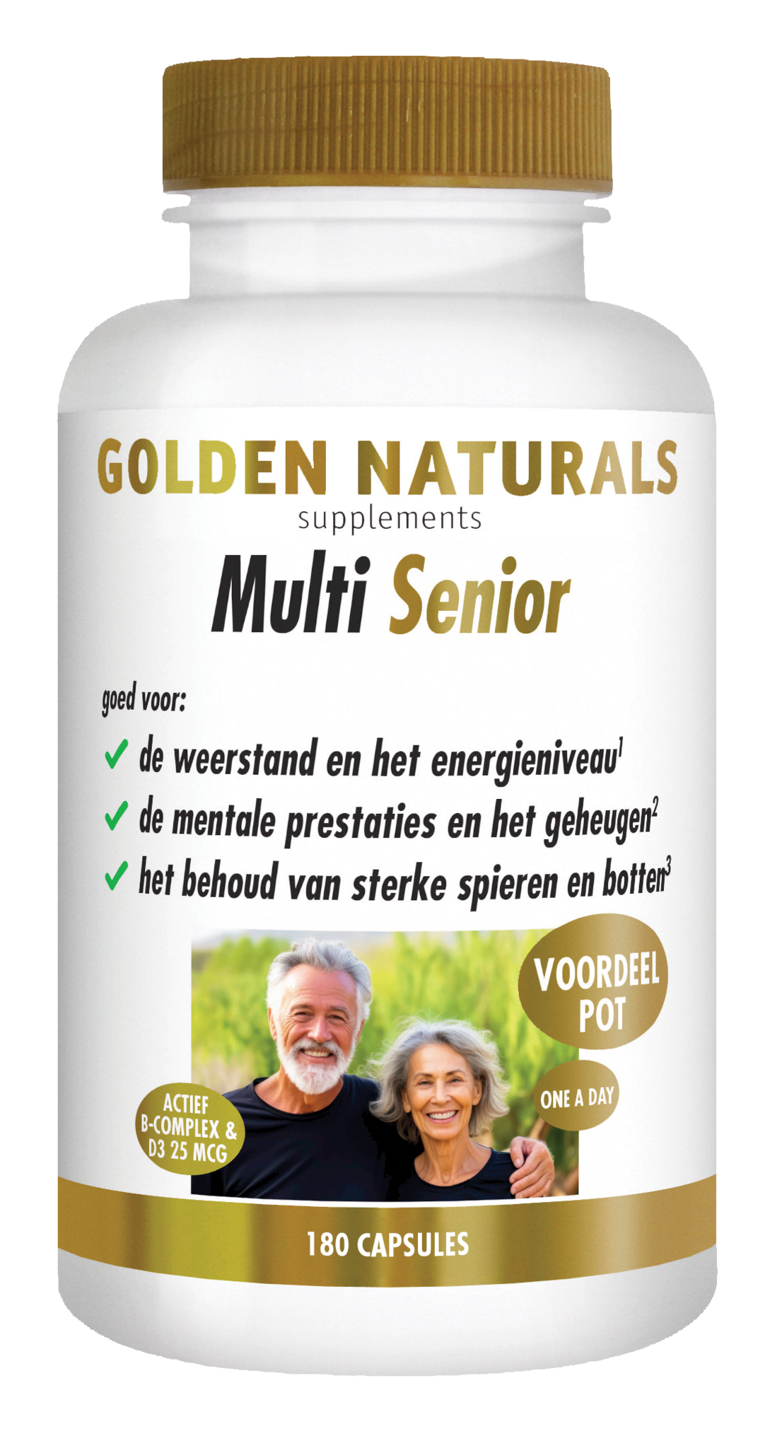 Golden Naturals Multi Senior (180 Caps)