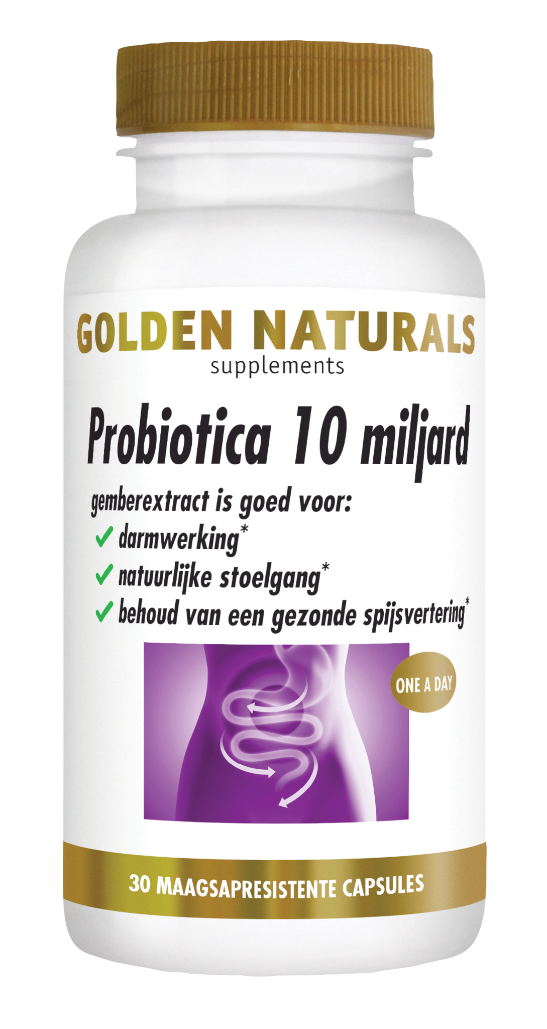 Golden Naturals Probiotika 10 Milliarden (30 VCaps)