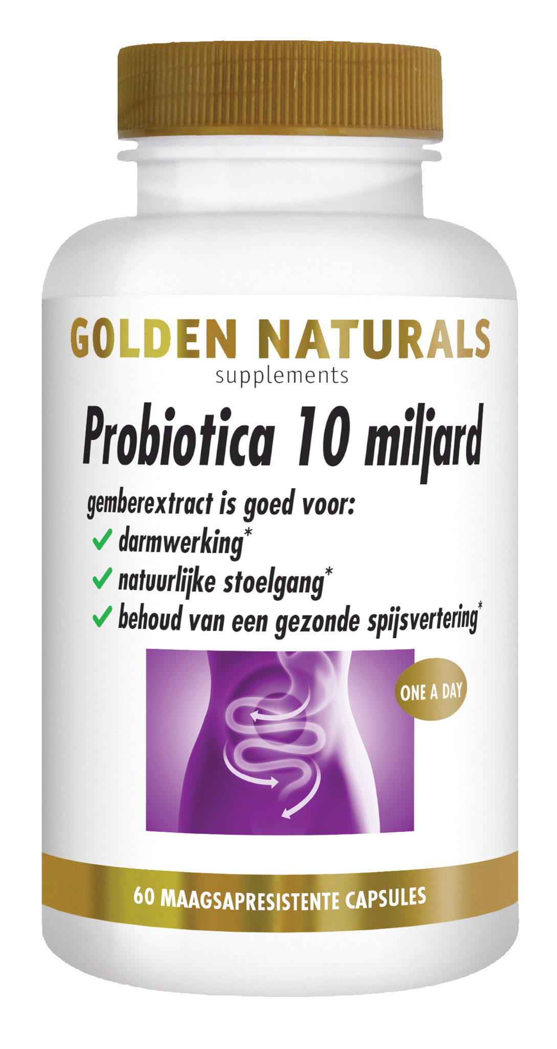 Golden Naturals Probiotika 10 Milliarden (60 VCaps)