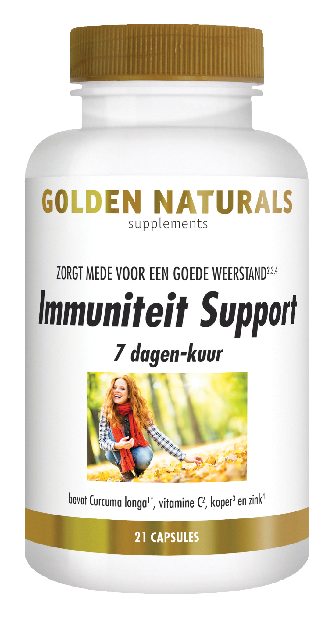 Golden Naturals Immununterstützung 7-Tage-Kur (21 VCaps)
